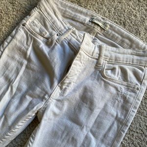 ZARA white jeans